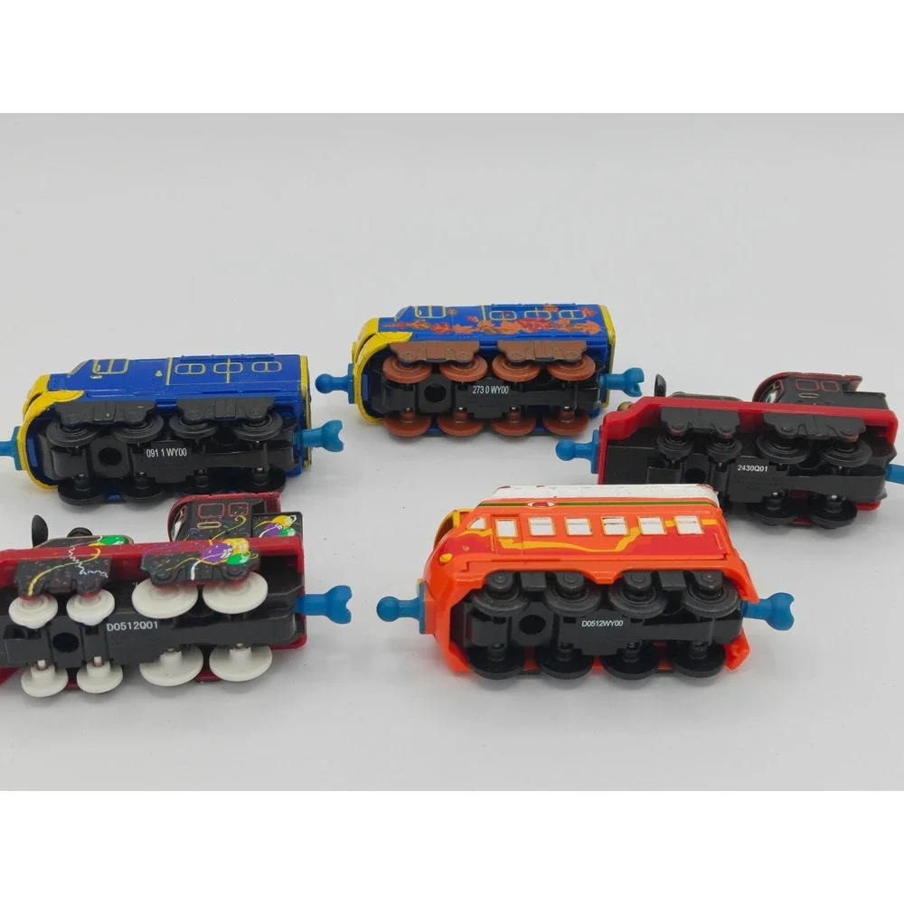 Chuggington Diecast Train Lot of 5 Brewster Old Puffer Pete Chatsworth Engines‎